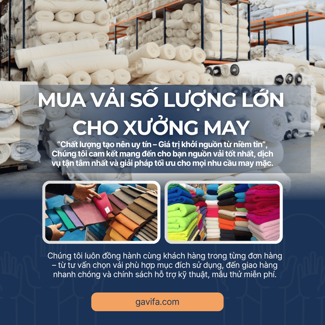 liên hệ nhà cung cấp nhận báo giá đặt vải