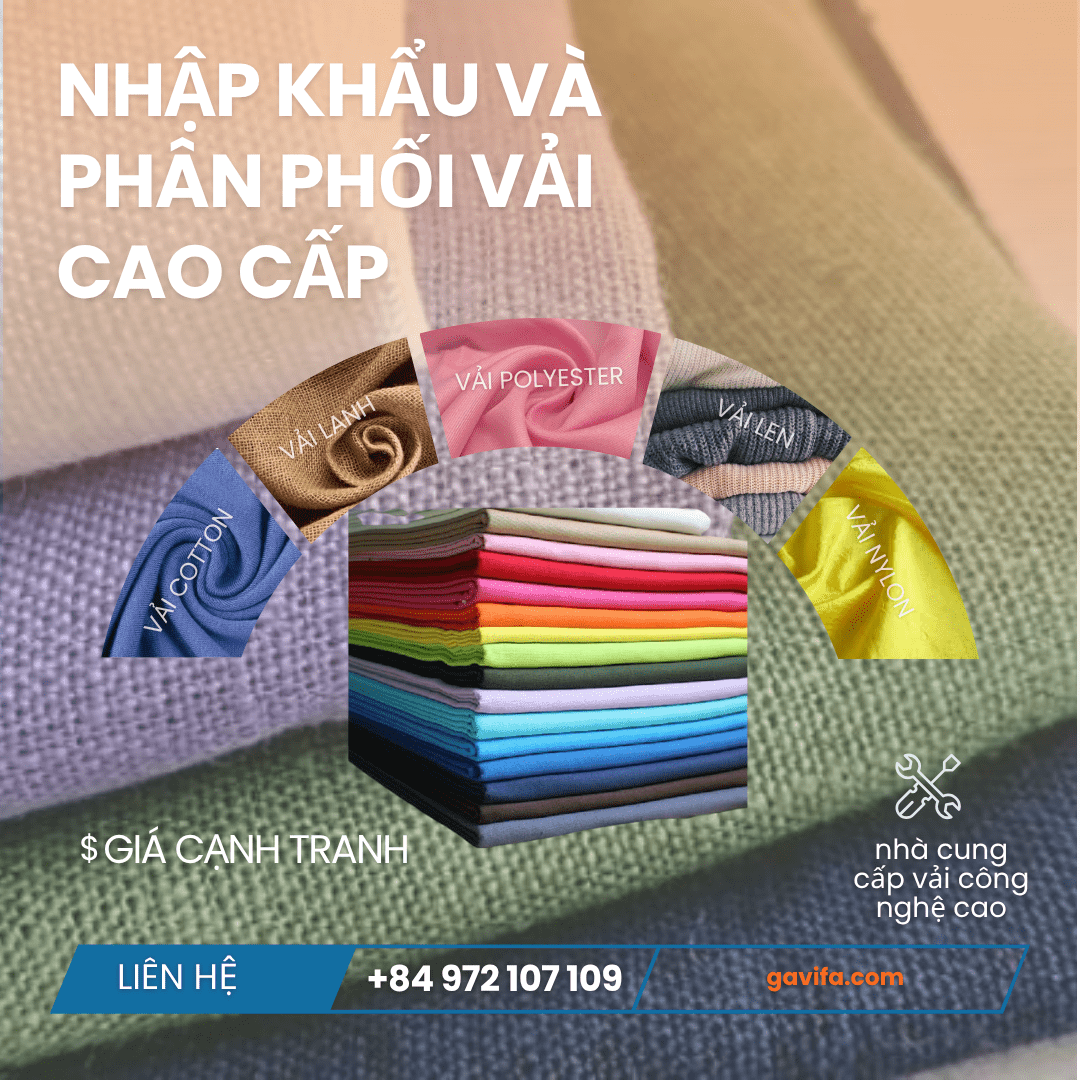 premium fabric distributor in Vietnam Gavifa