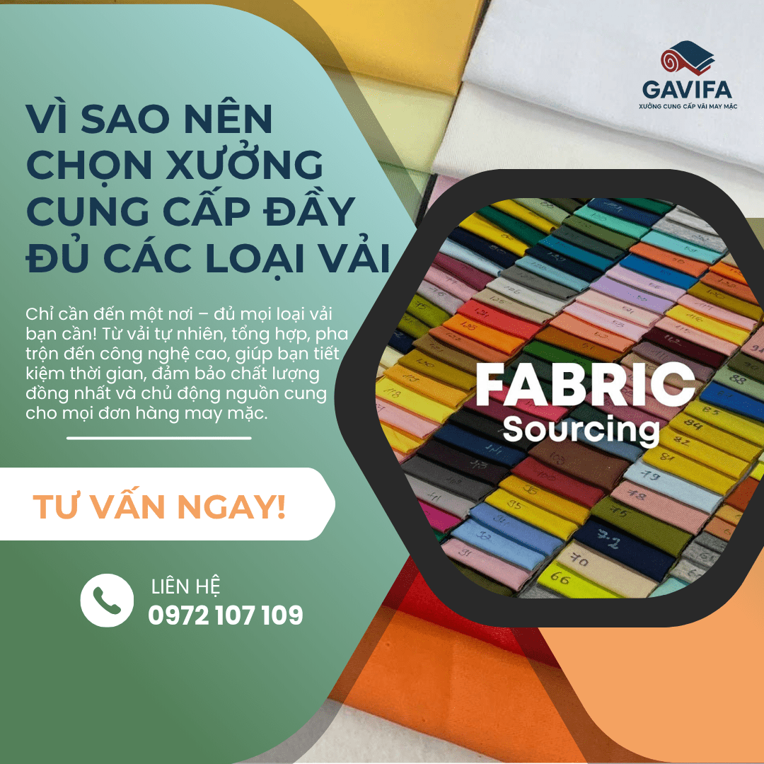 duyệt mẫu vải trước khi sản xuất hàng loạt
