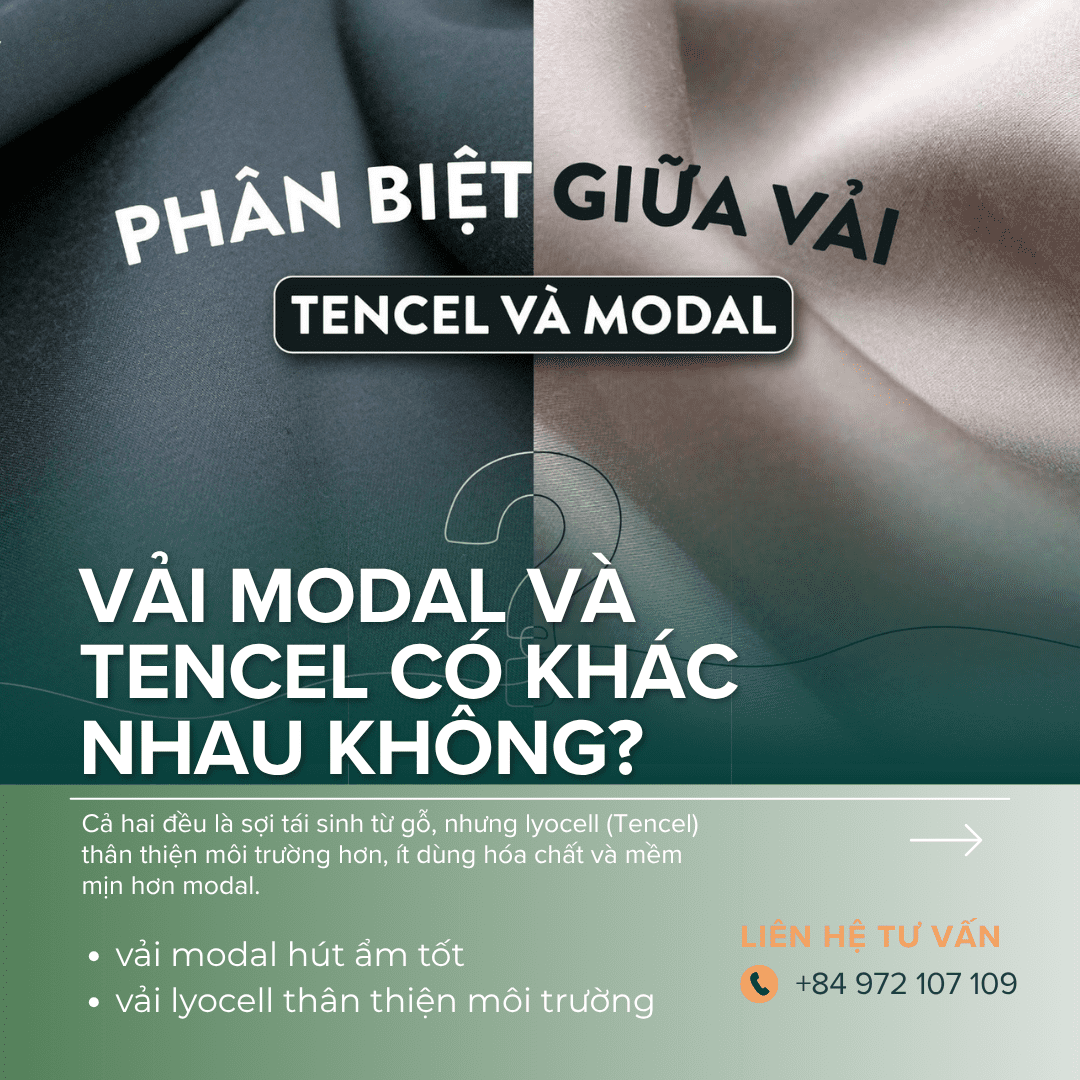 vải modal tencel mềm mịn cao cấp